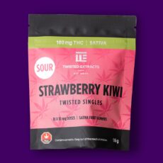 Twisted Extract - Sativa - SOUR Strawberry Kiwi